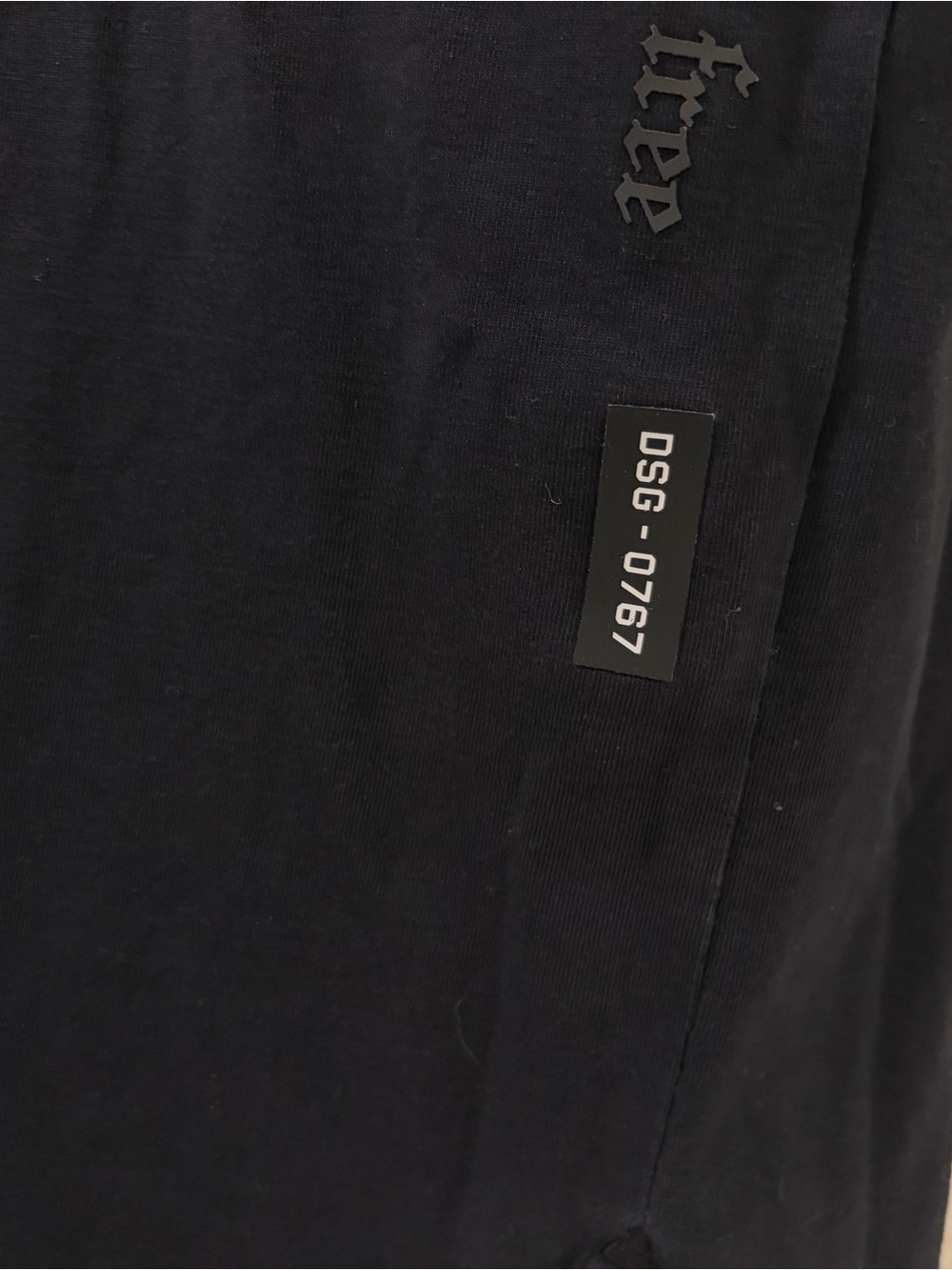 ASRV Supima Cotton Established Tee Black Style#DSG-0767 Black Large - Picture 3 of 6